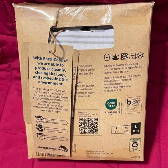 BRAND NEW ~ CRANE ~ 4 PACK ~ LADIES ECO BIKINI UNDERWEAR UNDIES ~ SIZE L / LARGE - Picture 15 of 16